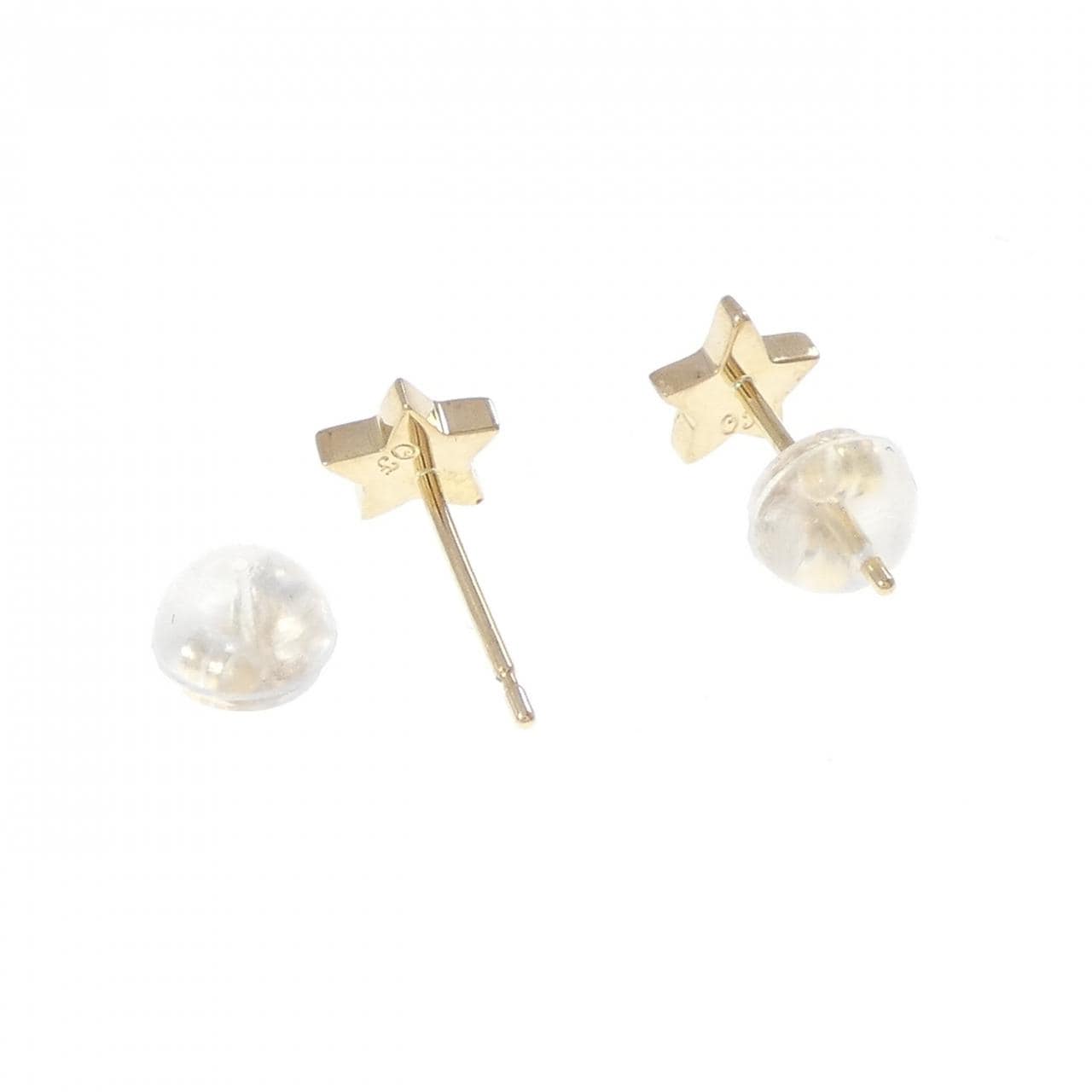 K18YG スター ピアス