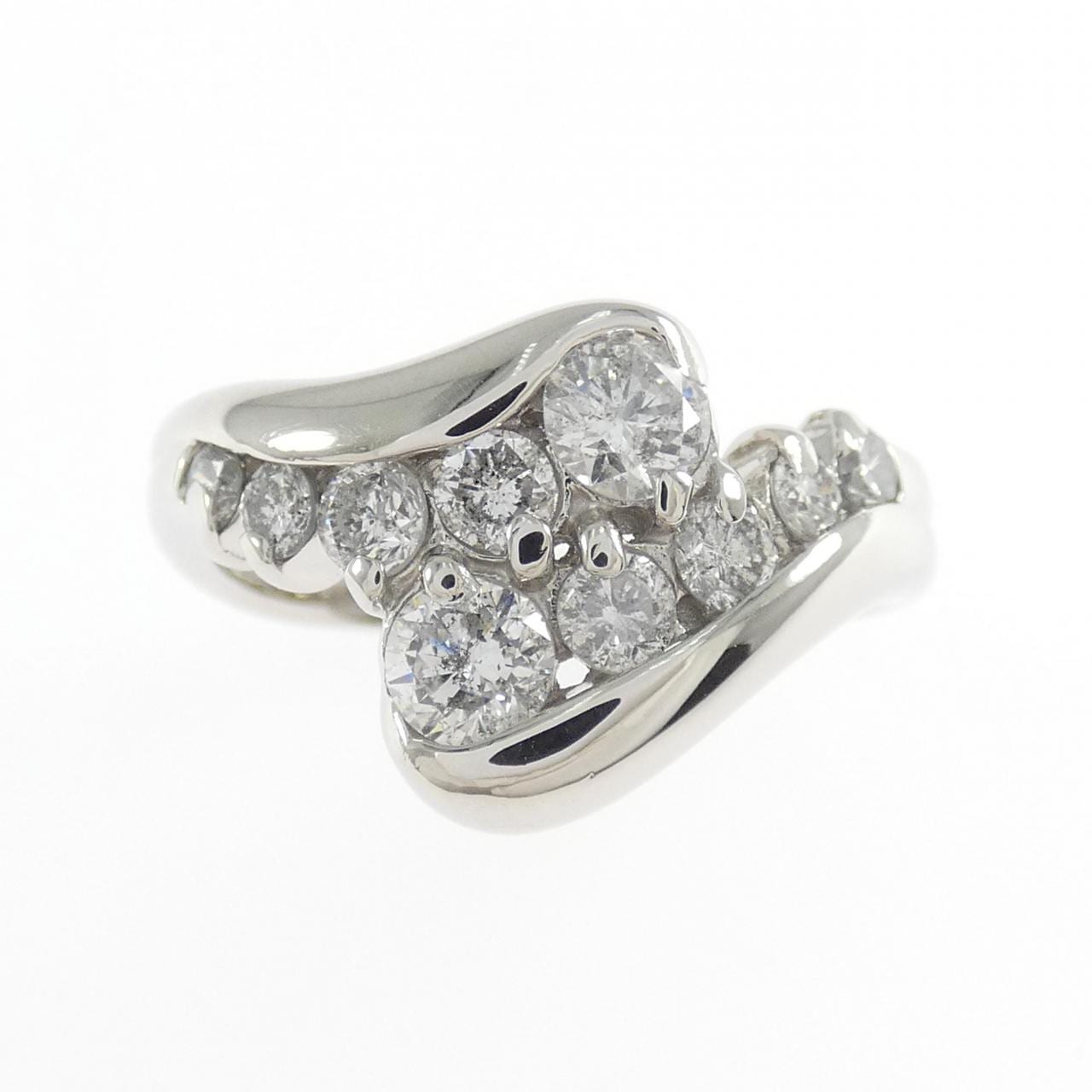 PT900钻石戒指1.00克拉