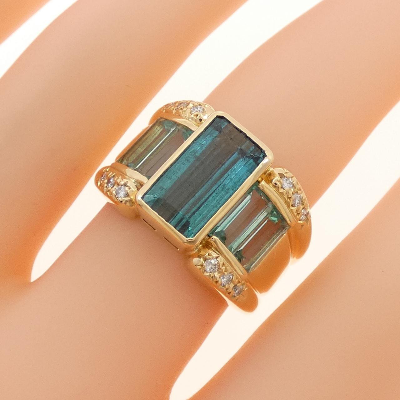 タサキ カラーストーン リング