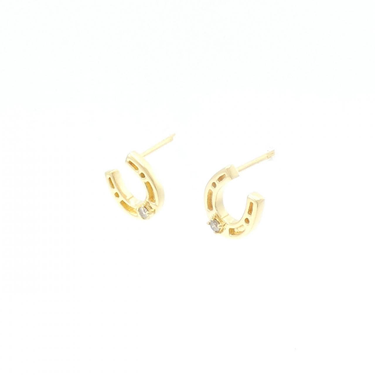 エテ ダイヤモンド ピアス 0.02CT