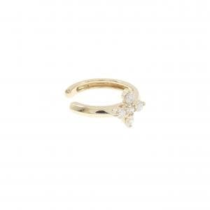 K10YG ダイヤモンド イヤーカフ 片耳