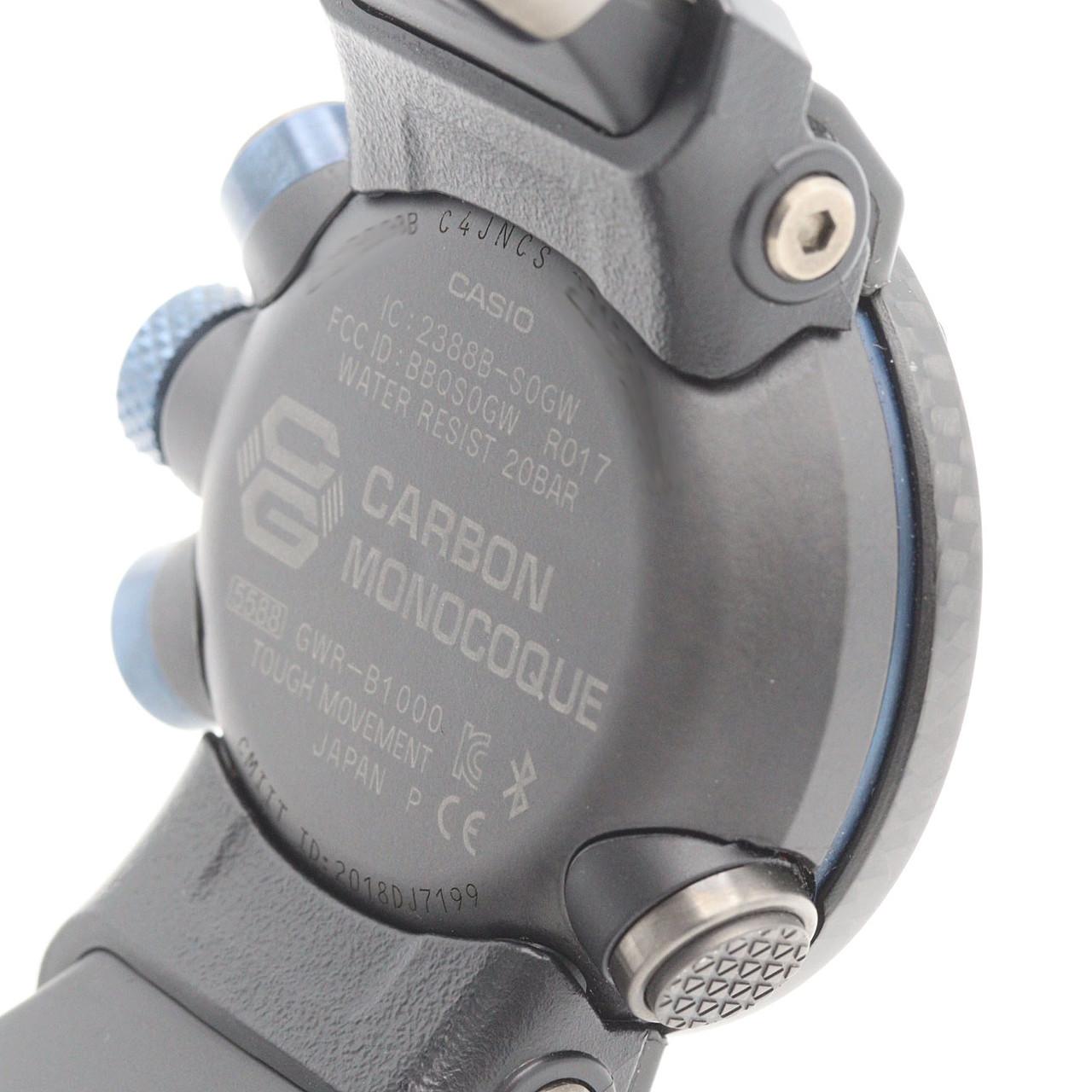 カシオ G-SHOCK･グラビティマスター 電波時計 GWR-B1000-1A1JF カーボン ソーラークォーツ