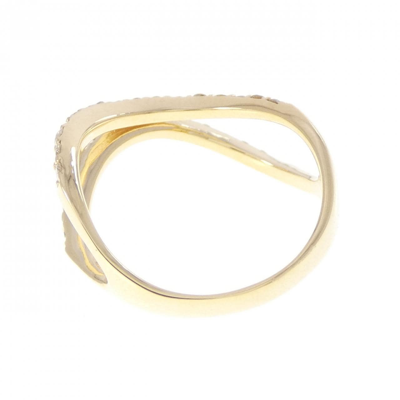 K18YG ダイヤモンド リング 0.40CT