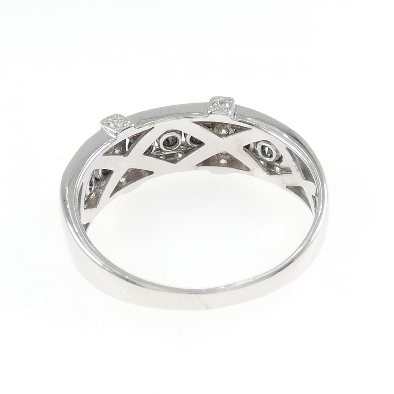 K18WG ダイヤモンド リング 0.27CT