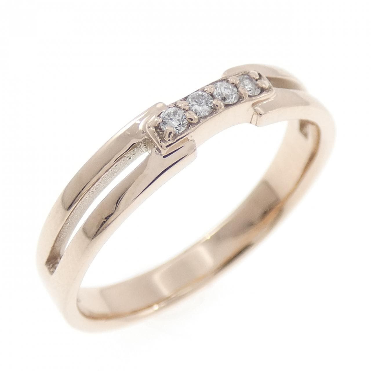 K10PG ダイヤモンド リング 0.06CT