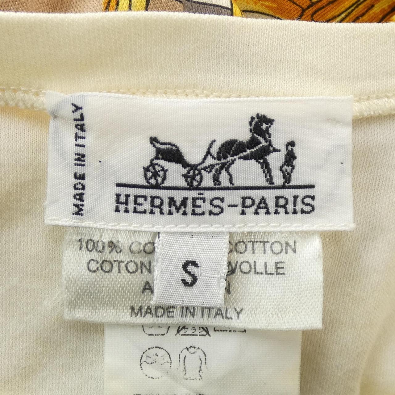 【ヴィンテージ】エルメス HERMES カットワンピース