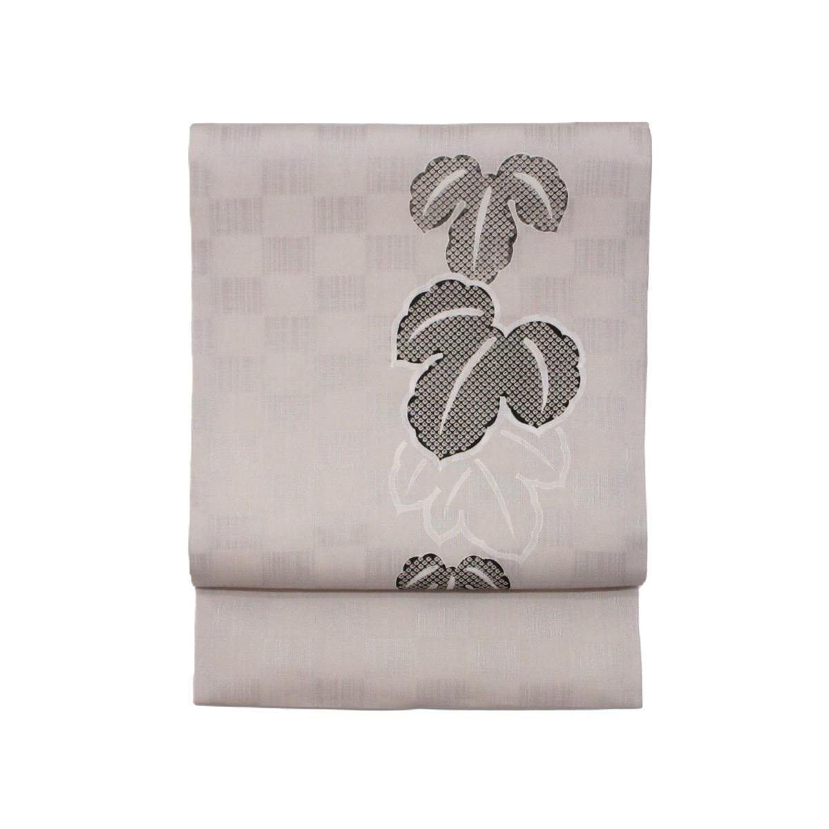 夏名古屋帯　染帯　開き名古屋