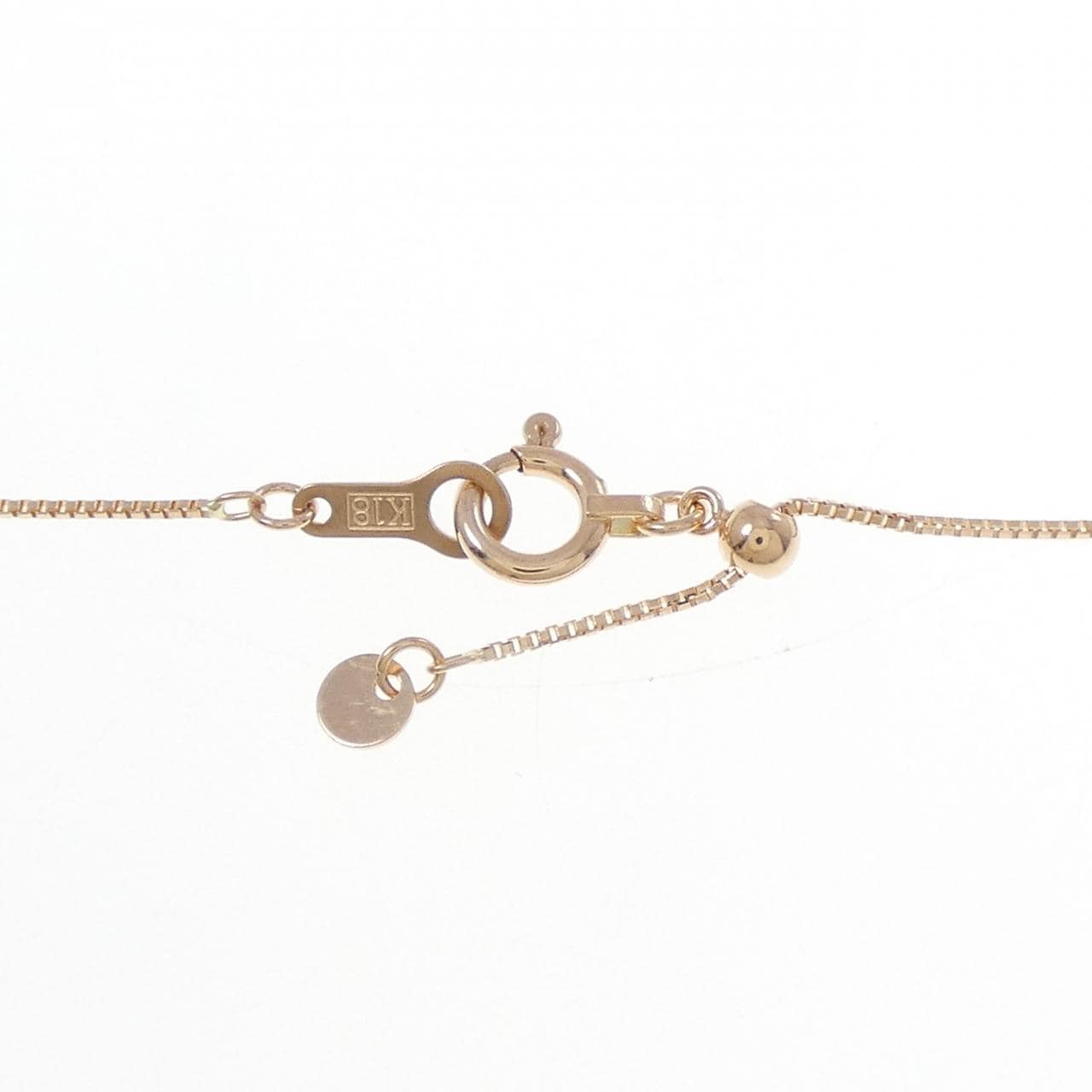 K18PG サファイヤ ネックレス 0.208CT