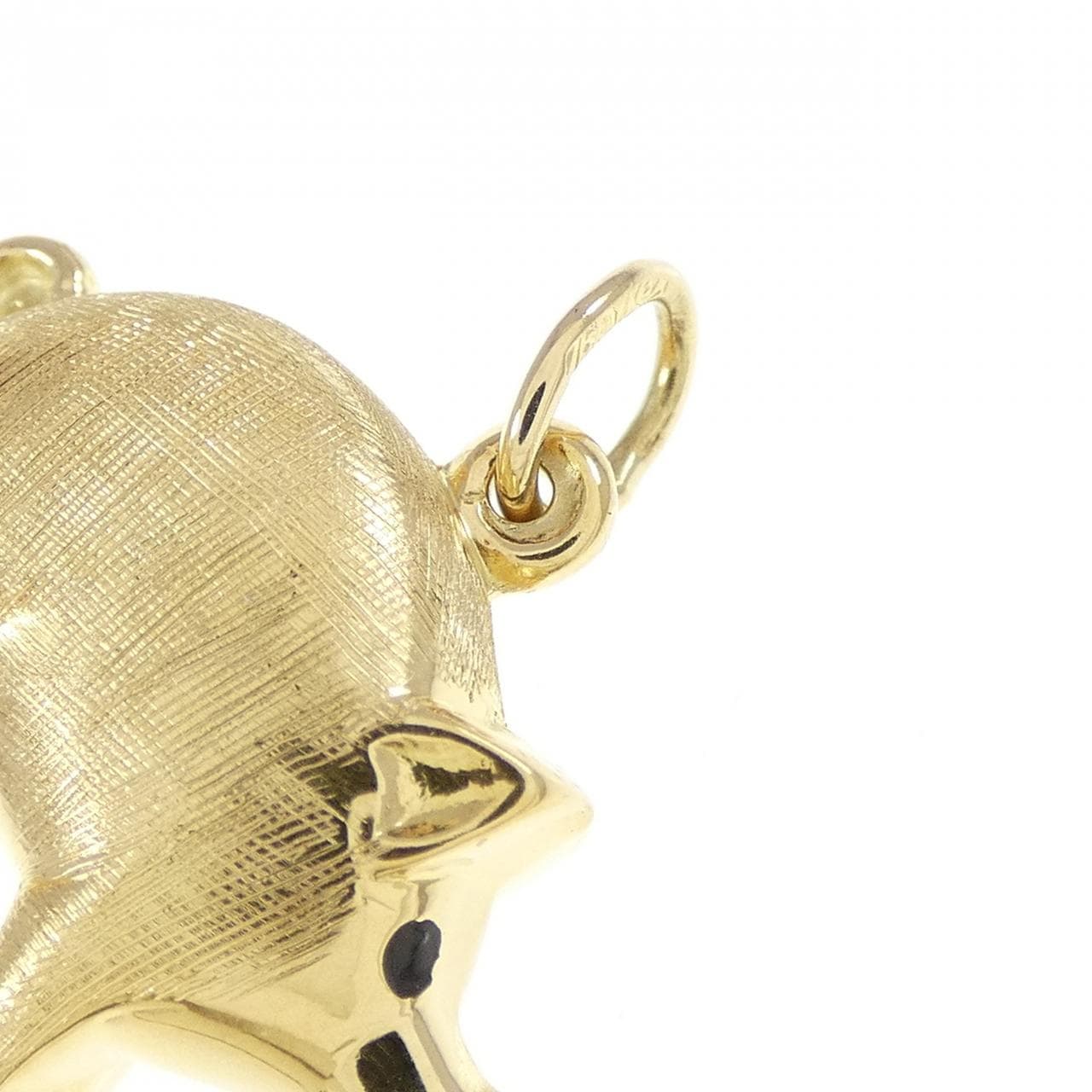 750YG ピッグ 樹脂 ペンダント