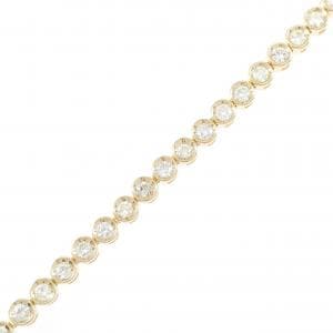 K18YG ダイヤモンド ブレスレット 3.04CT