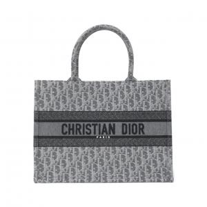 【未使用品】クリスチャンディオール DENIM DIOR OBLIQUE ディオール ブック トート ミディアム M1296ZEYC バッグ