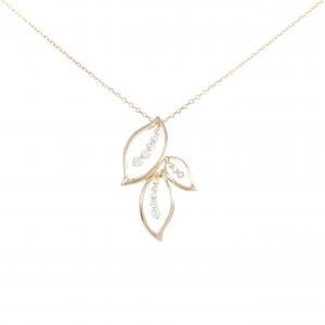 K18PG ダイヤモンド ネックレス 0.33CT