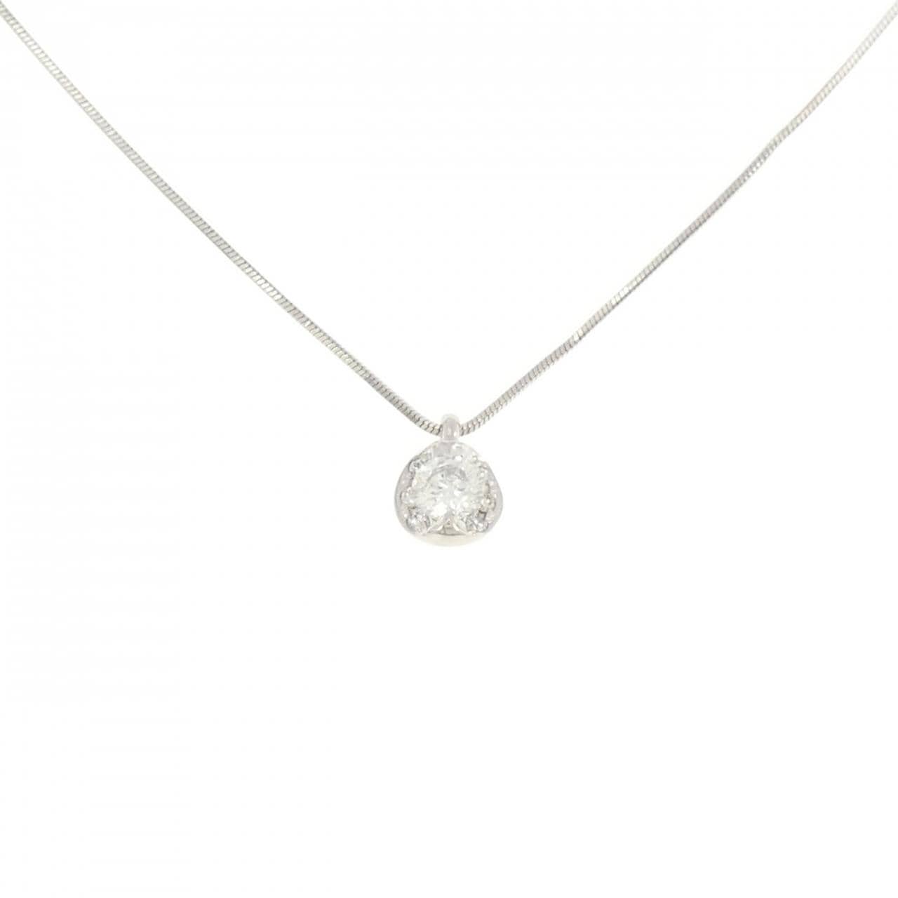 PT900/PT850 ダイヤモンド ネックレス 0.263CT