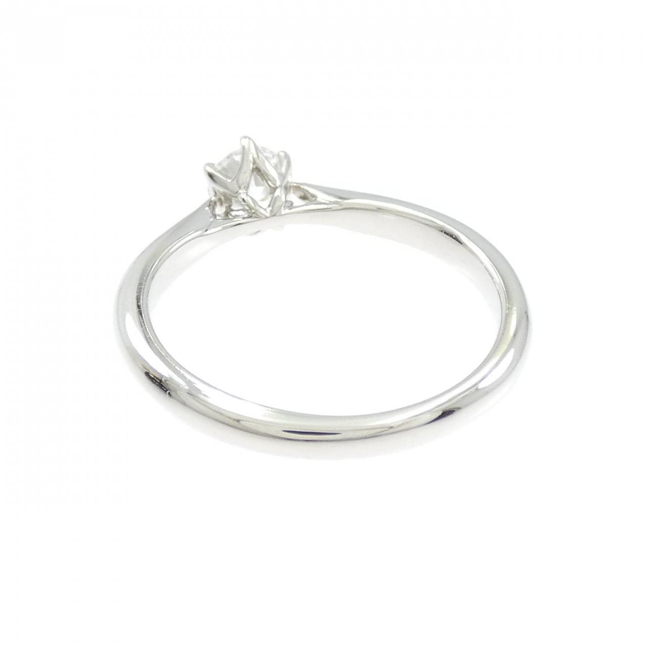 PT950 ダイヤモンド リング 0.288CT D VVS2 3EXT H&C