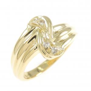 K18YG ダイヤモンド リング 0.04CT