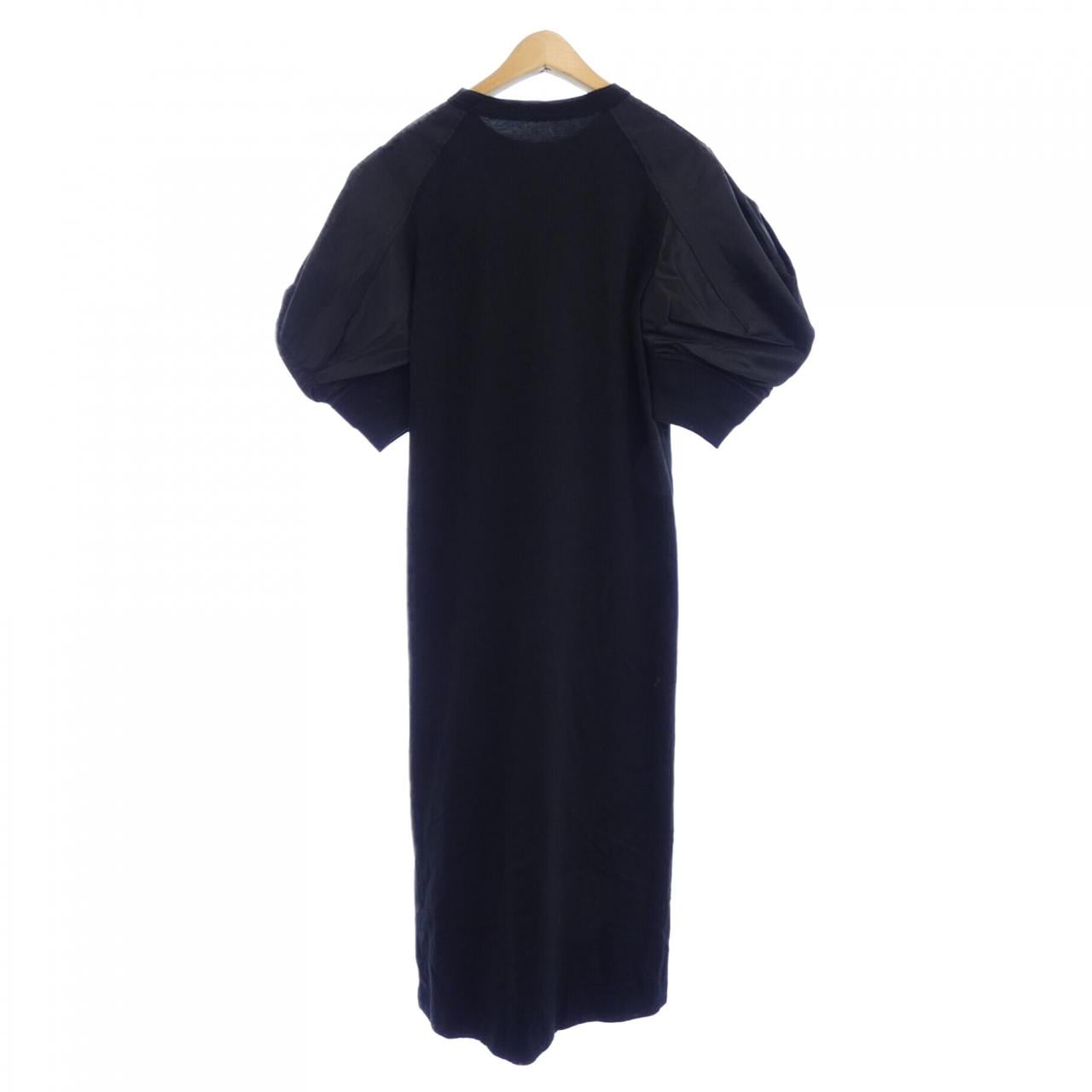 サカイ SACAI NYLON TWILL MIX COTTON JERSEY DRESS 25-07691 ワンピース
