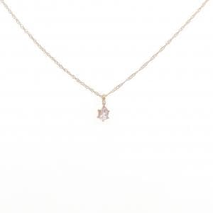 アガット モルガナイト ネックレス