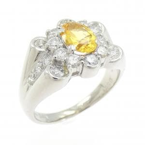 PT900 サファイヤ リング 0.81CT