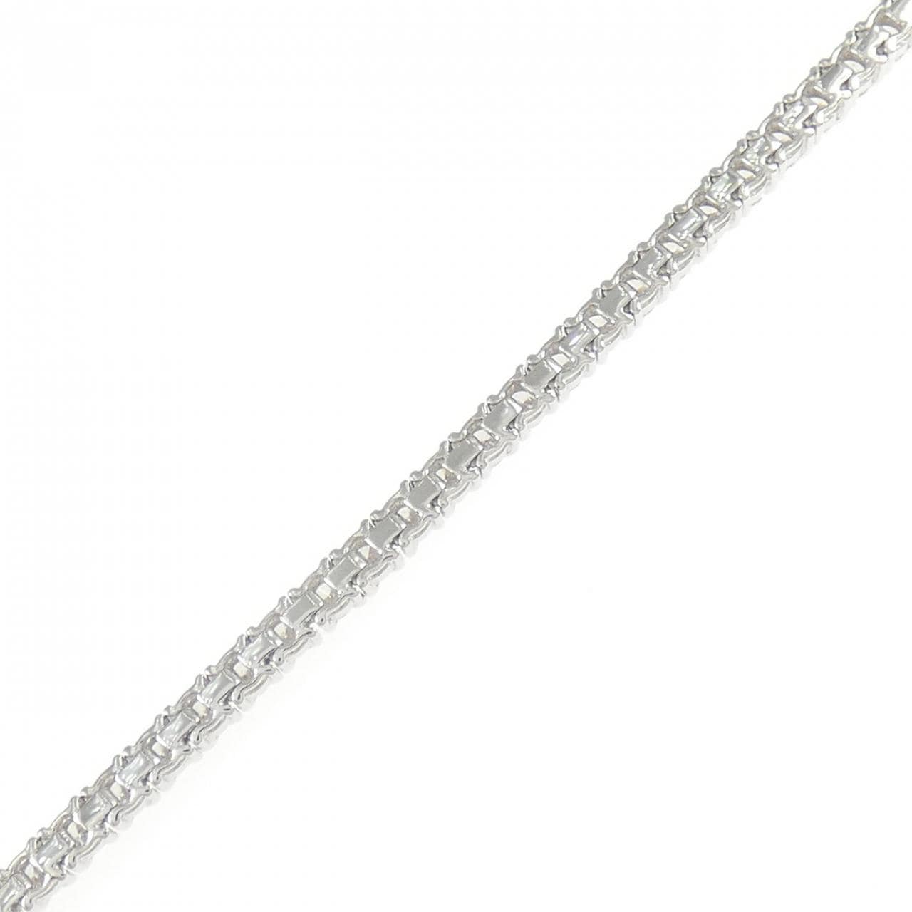 K18WG ダイヤモンド ブレスレット 2.00CT