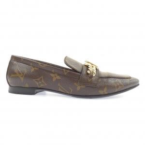ルイヴィトン LOUIS VUITTON パテントモノグラムキャンバス アッパーケースライン シューズ