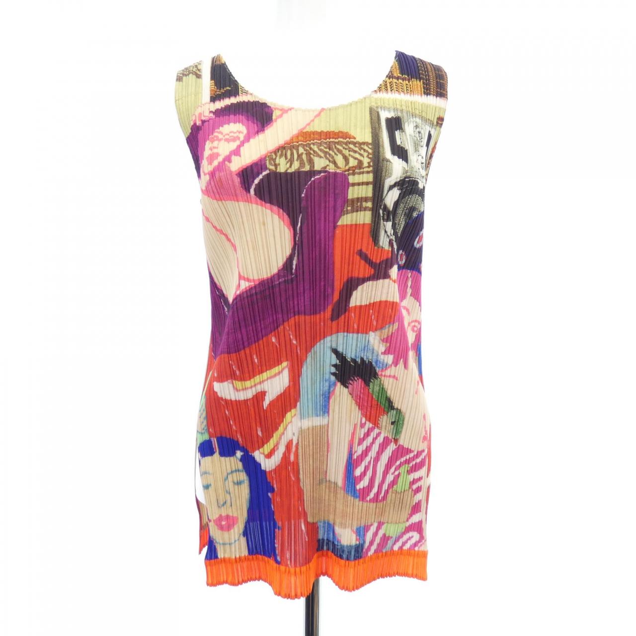 【ヴィンテージ】プリーツプリーズ PLEATS PLEASE 2001 ラミア･ズィアデ PP12-JK231 トップス