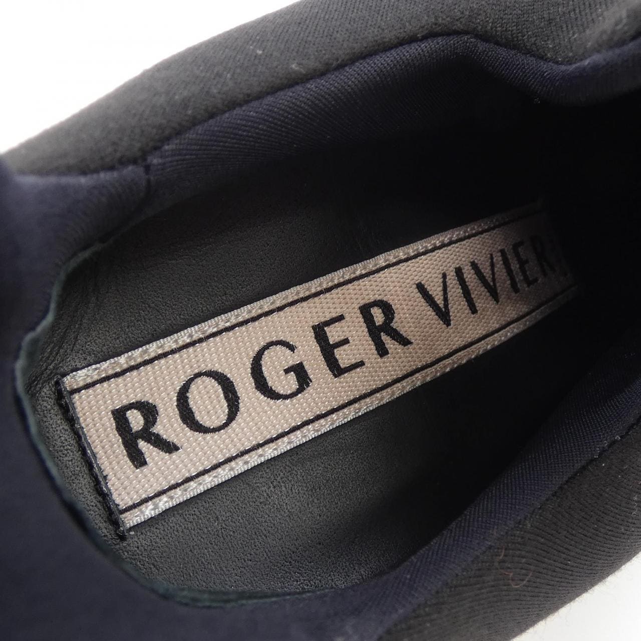 ロジェヴィヴィエ ROGER VIVIER ヴィヴ ラン　ストラスバックル スニーカー