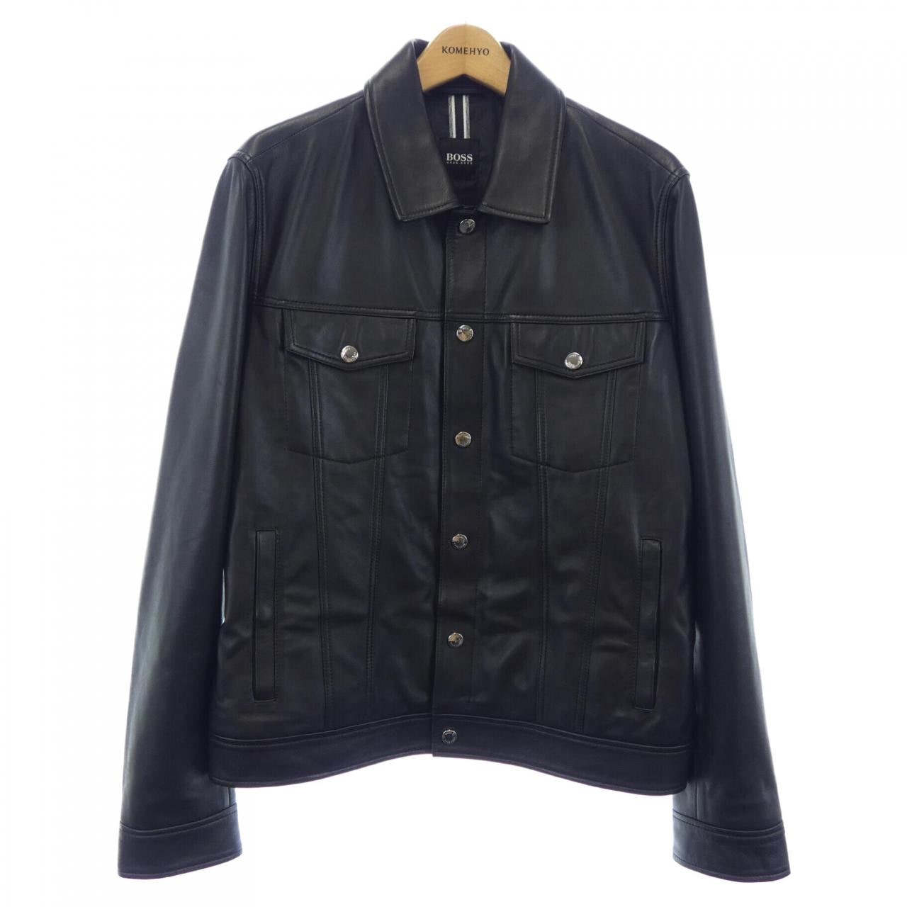 ヒューゴボス HUGO BOSS レザージャケット
