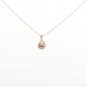 K18PG サファイヤ ネックレス