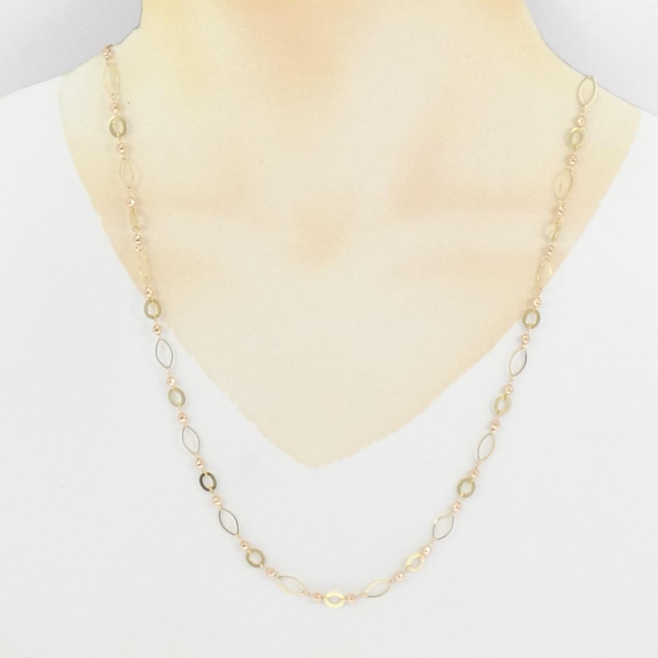 K18YG/K18PG ネックレス