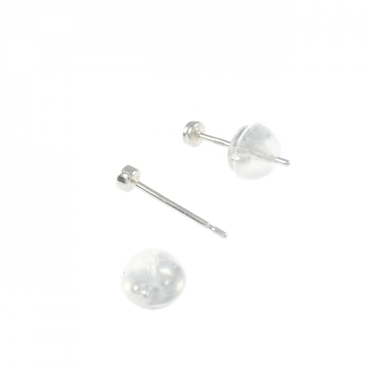 PT900 ダイヤモンド ピアス 0.06CT