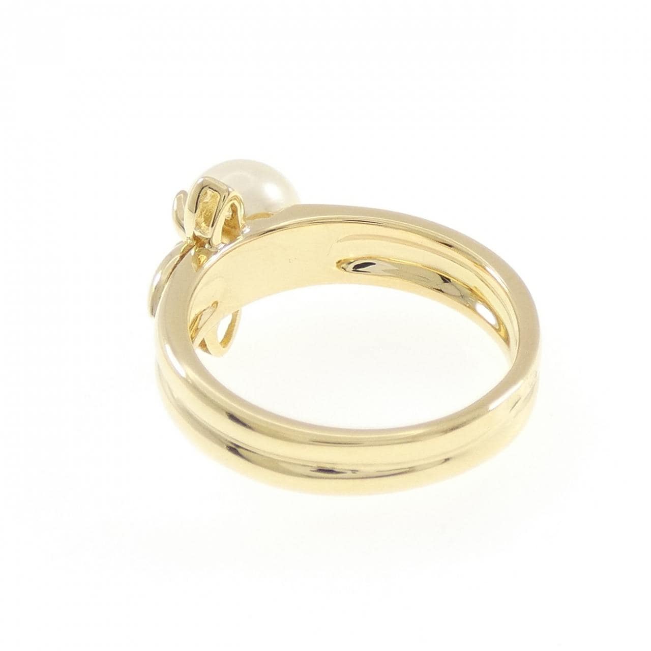 【ヴィンテージ】ヴァンクリーフ&アーペル アコヤパール リング 6.7mm