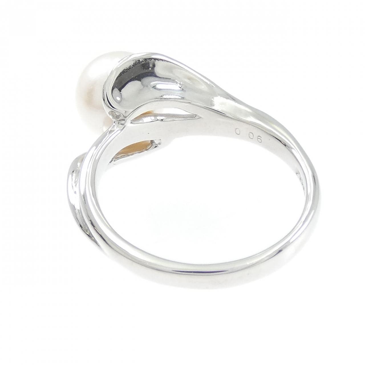 PT900 Akoya珍珠戒指 7.8毫米