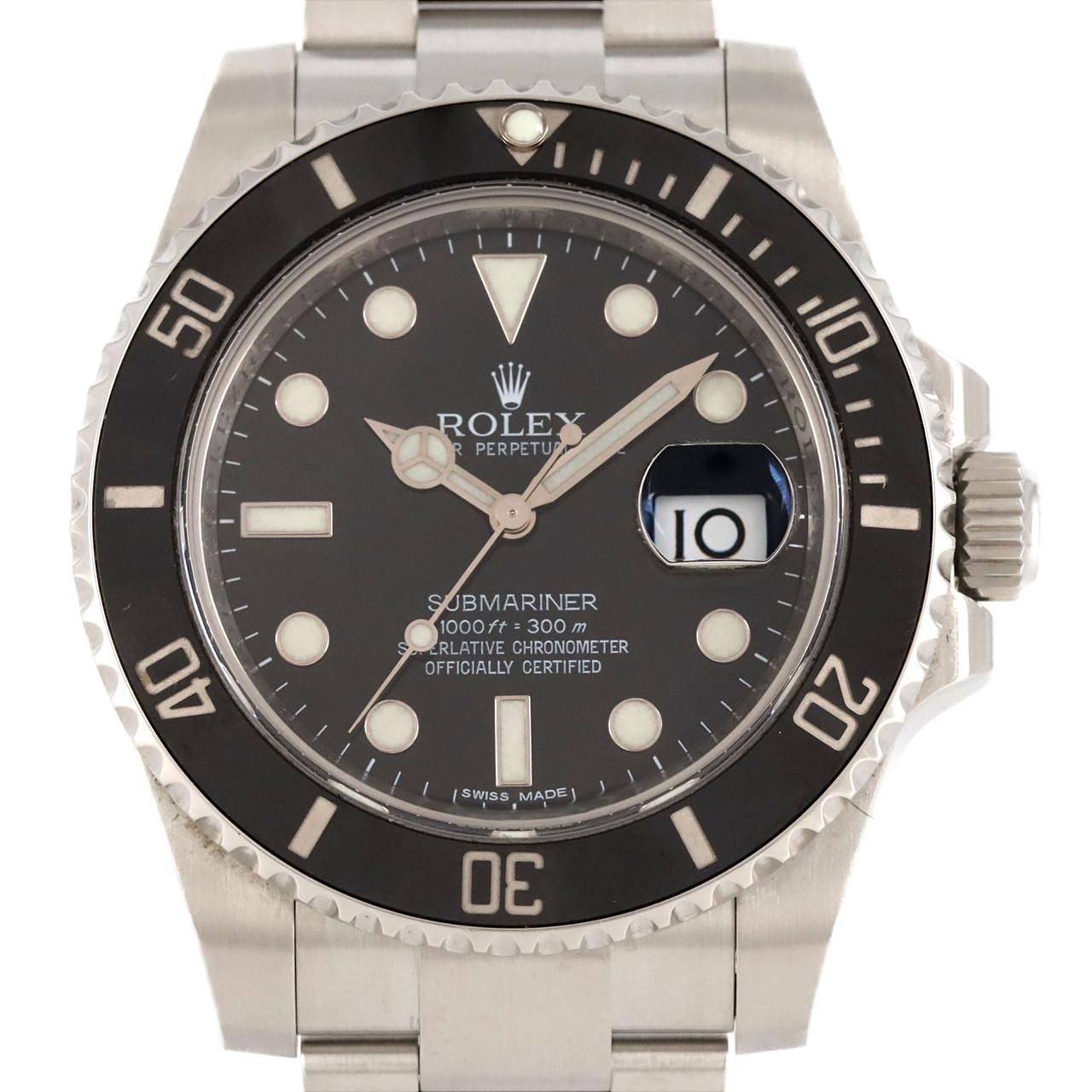 ROLEX Submariner Date 116610LN SS自動上弦random number