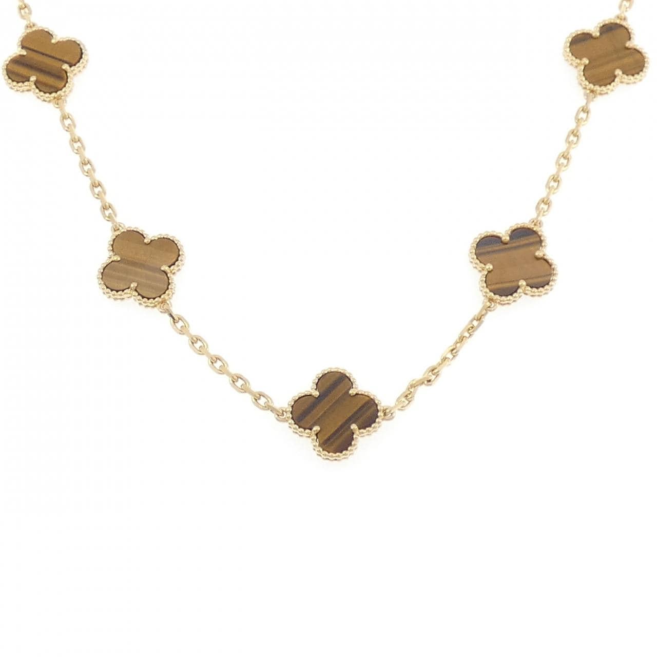 ヴァンクリーフ&アーペル ヴィンテージアルハンブラ 10モチーフ ネックレス