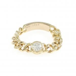 K18YG ダイヤモンド リング 0.223CT