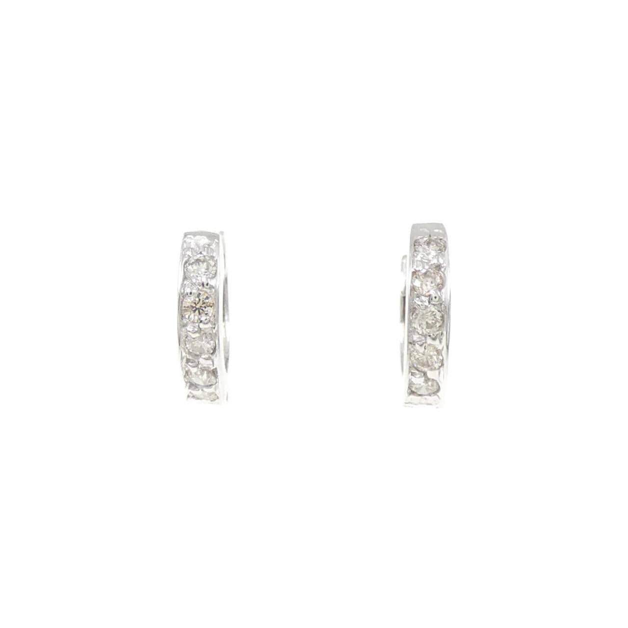 K18鑽石耳環 0.10 克拉