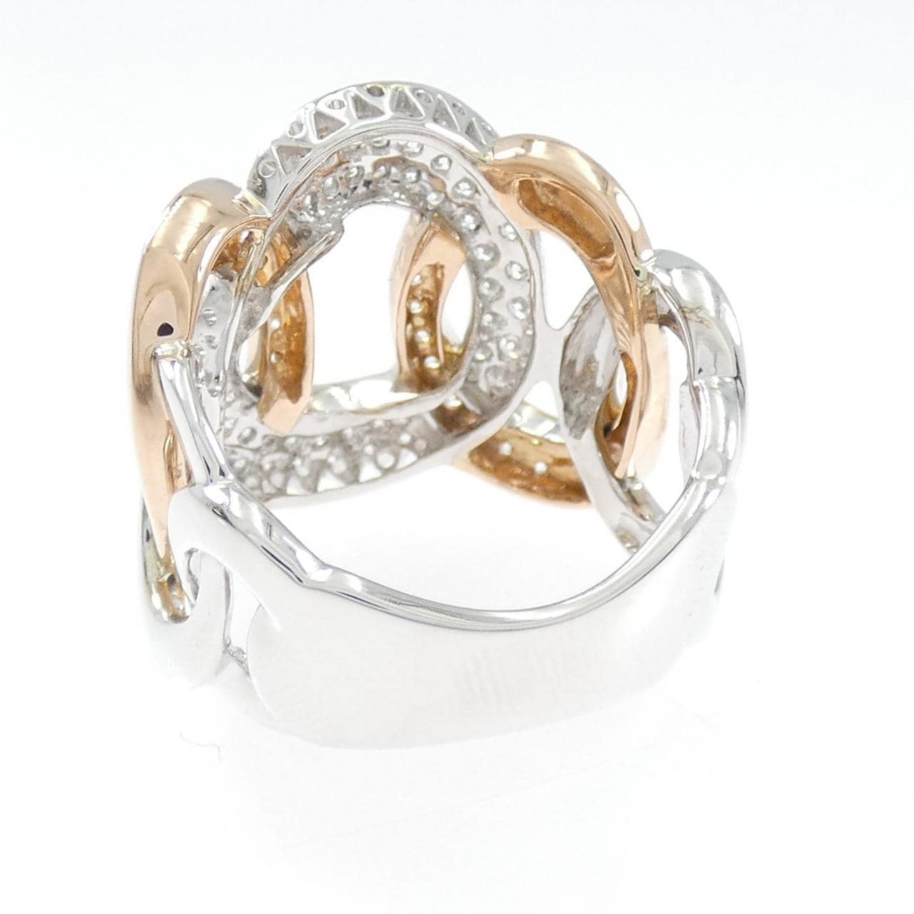 K18WG/K18PG ダイヤモンド リング 1.00CT