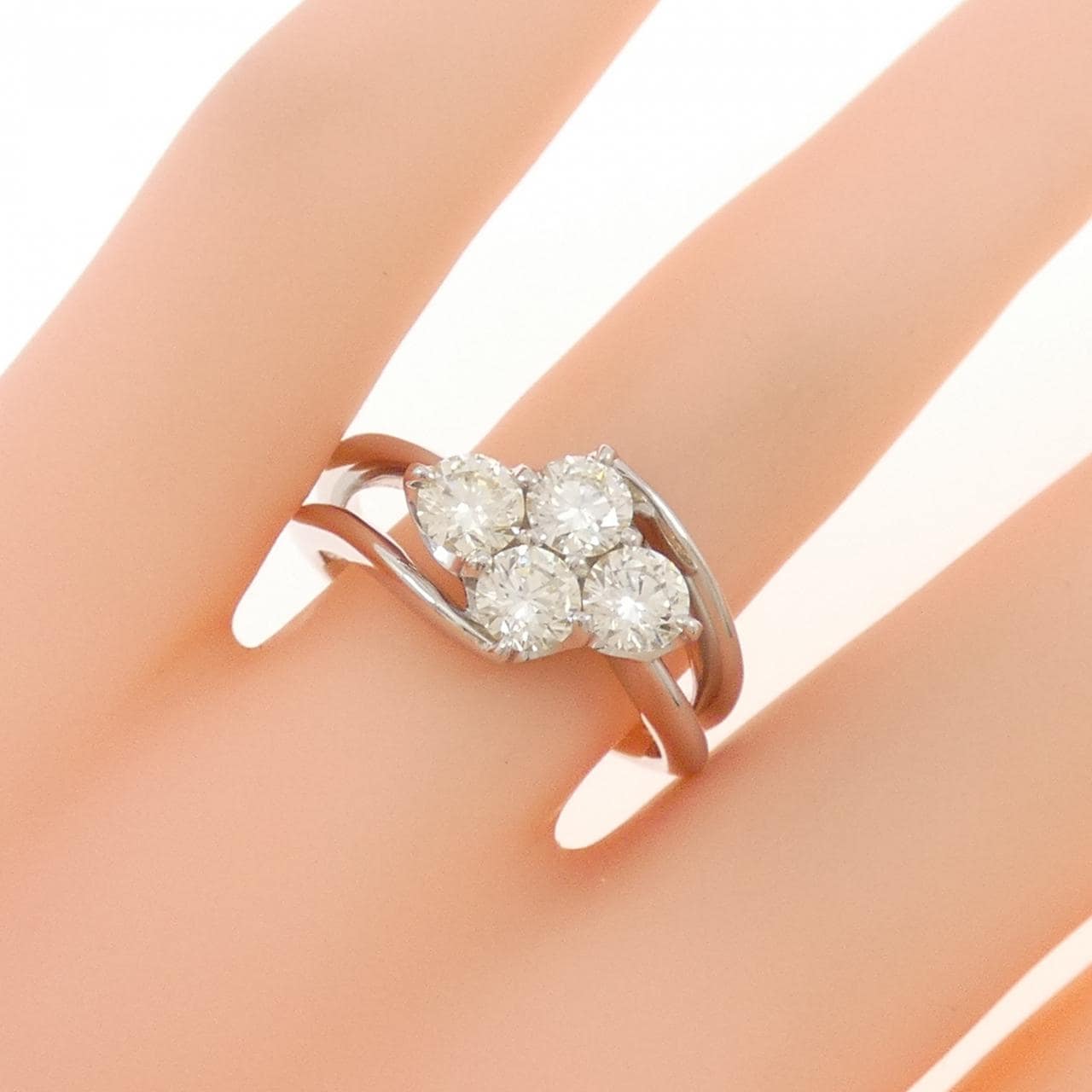 PT900 ダイヤモンド リング 1.231CT