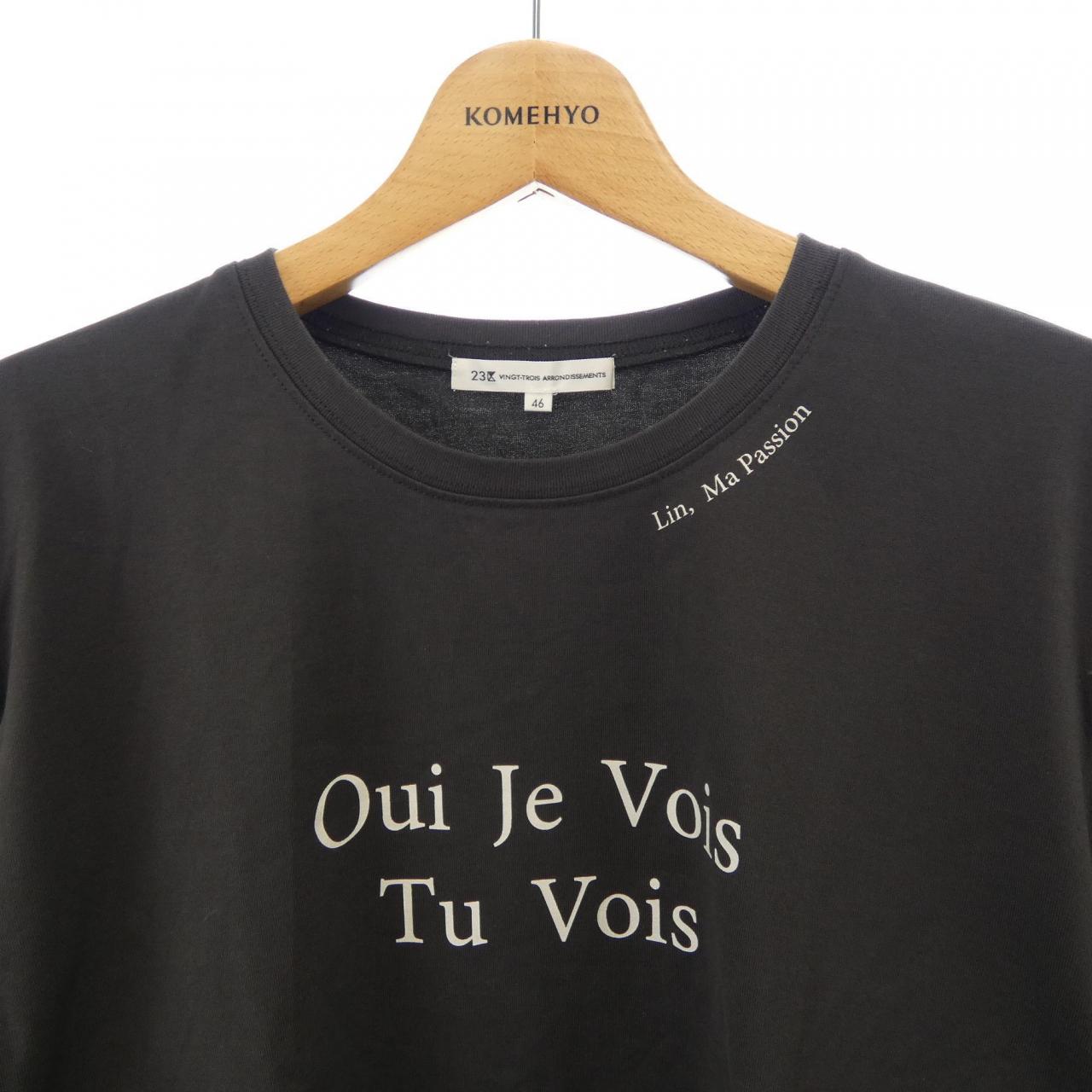 ニジュウサンク 23区 Tシャツ