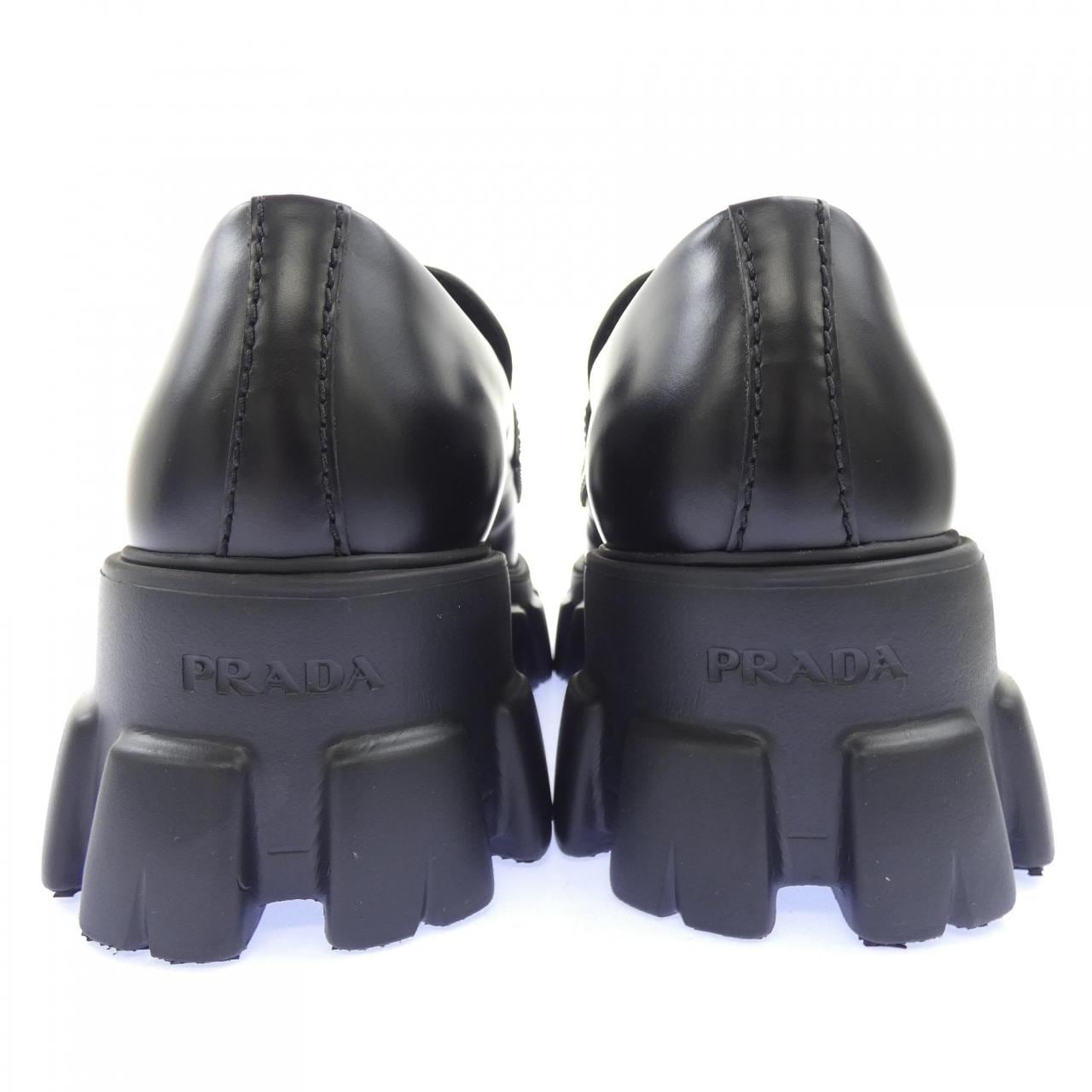 プラダ PRADA モノリスブラッシュドレザーローファー 2DE129 シューズ