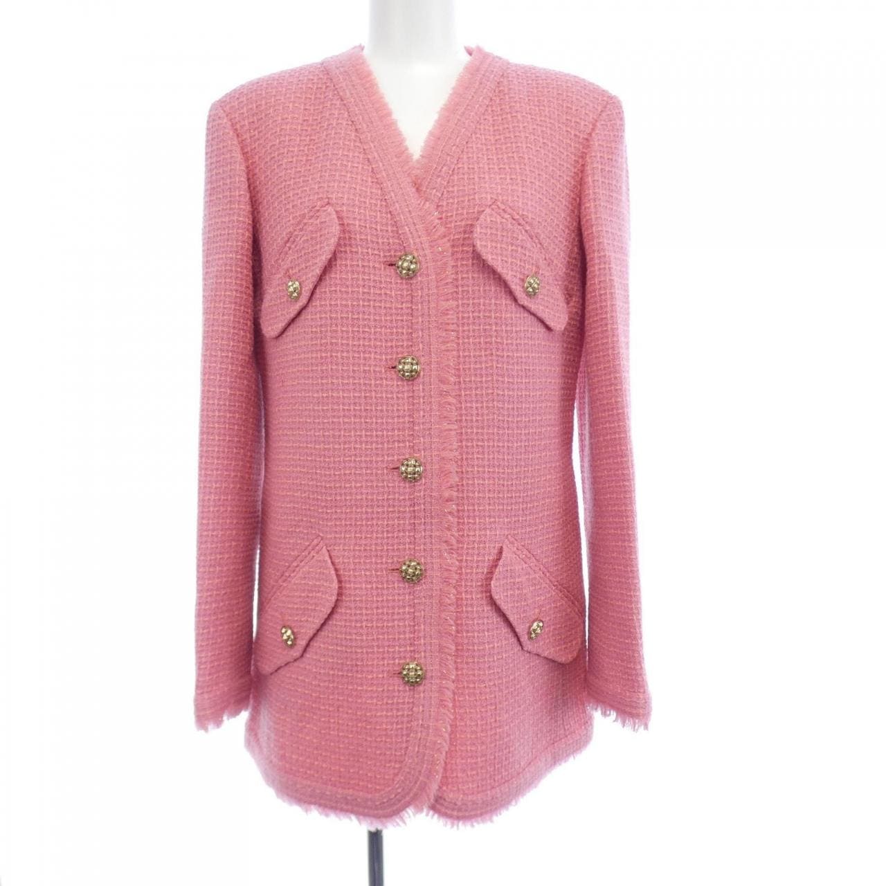 CHANEL CHANEL Collarless Jacket