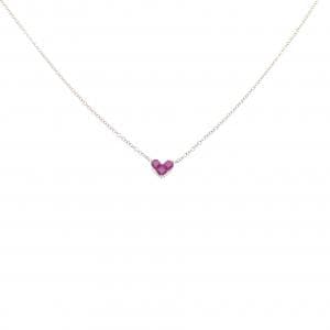 STAR JEWELRY Mysterious Heart Necklace 0.13CT