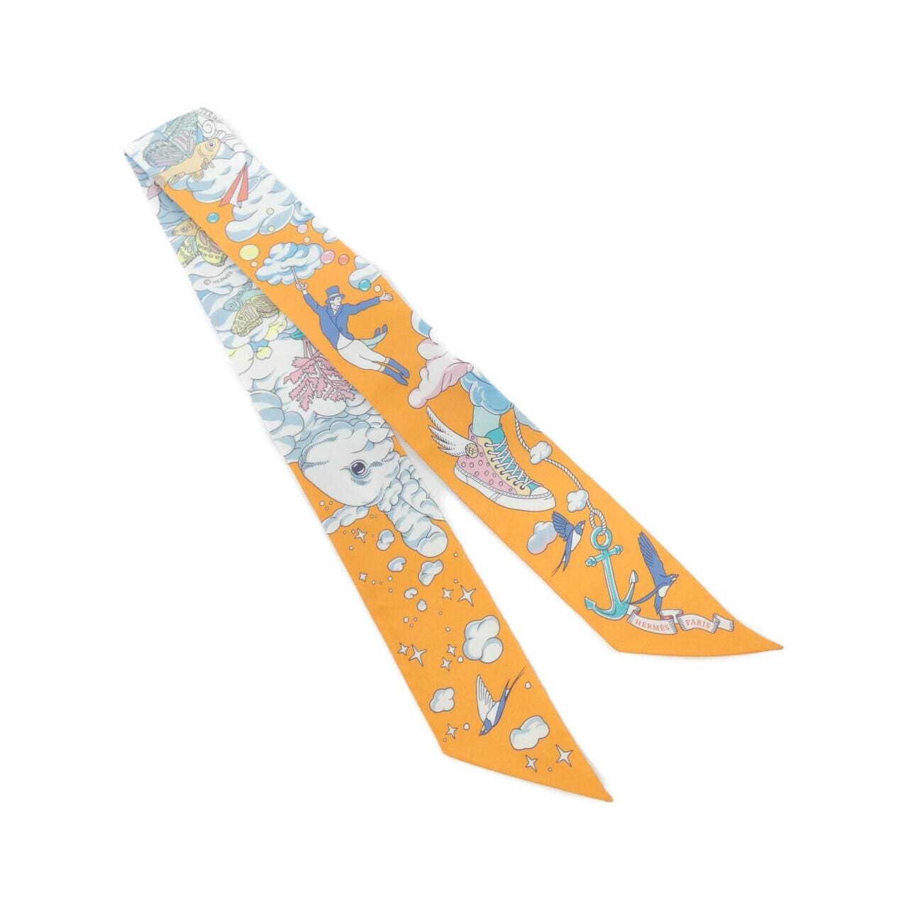 HERMES SUR MON NUAGE Twilly 063900S Scarf