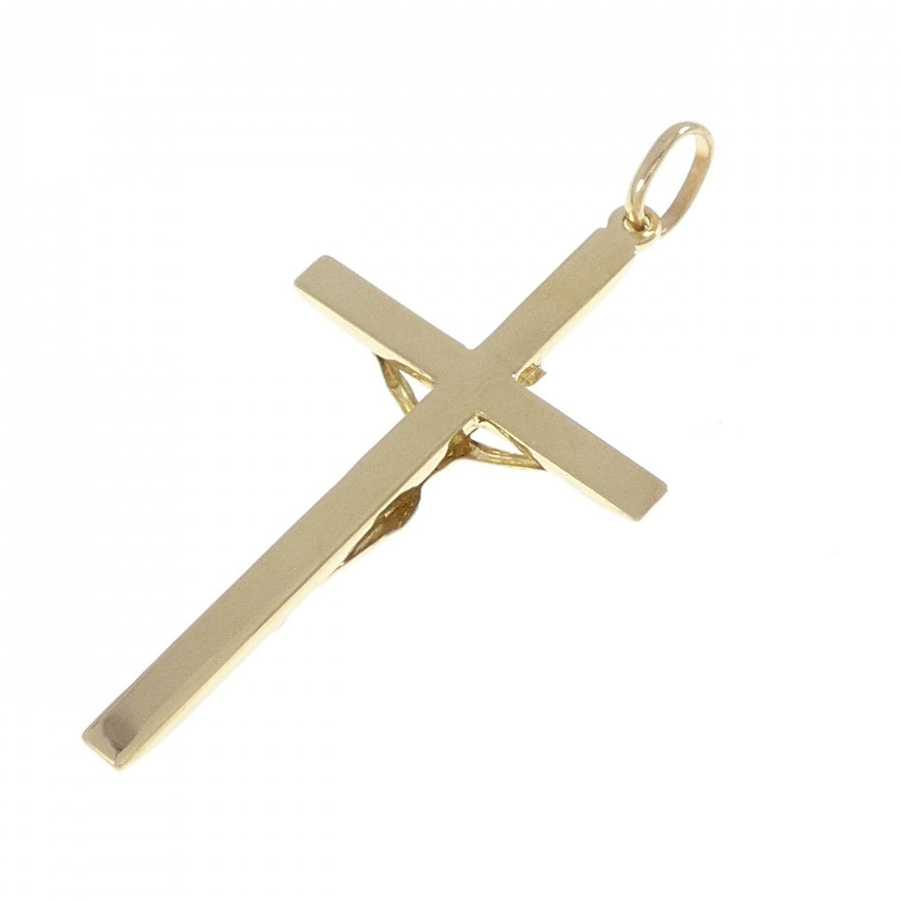 K18YG クロス ペンダント