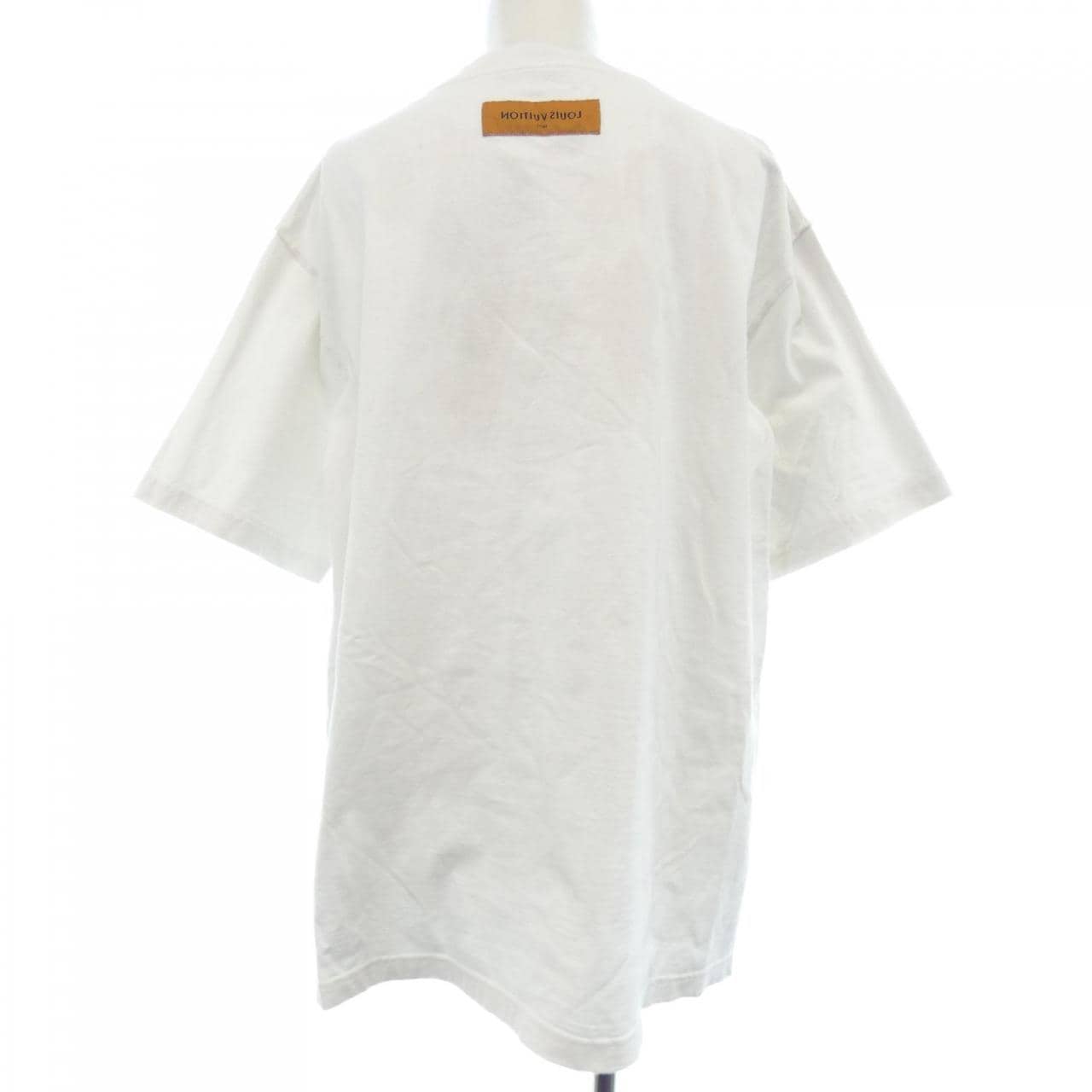 ルイヴィトン LOUIS VUITTON エンボスLVコットンTシャツ HNY55WDT3 Tシャツ