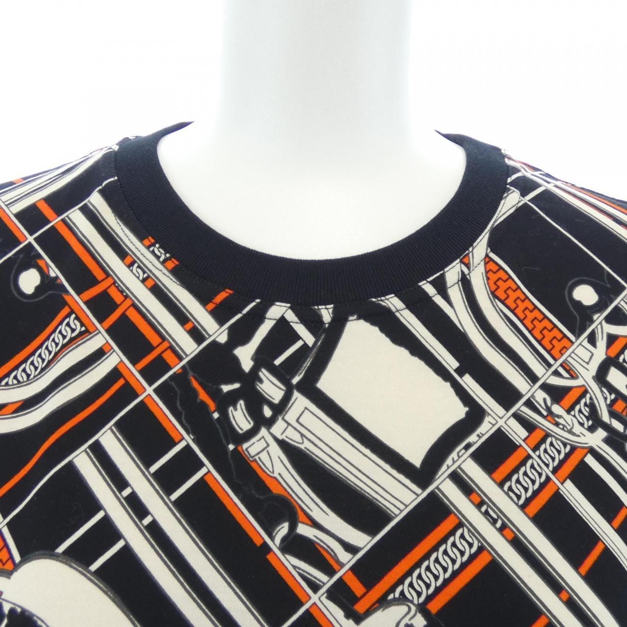 エルメス HERMES TARTAN ET CHAINES MILANO 3H4511DX カットワンピース