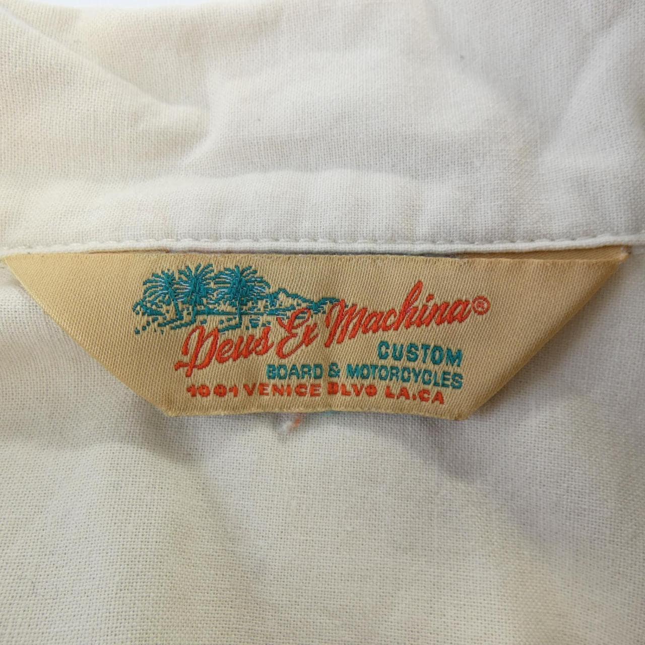 デウス DEUS S／Sシャツ