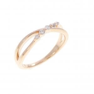 4゜C ダイヤモンド ピンキーリング
