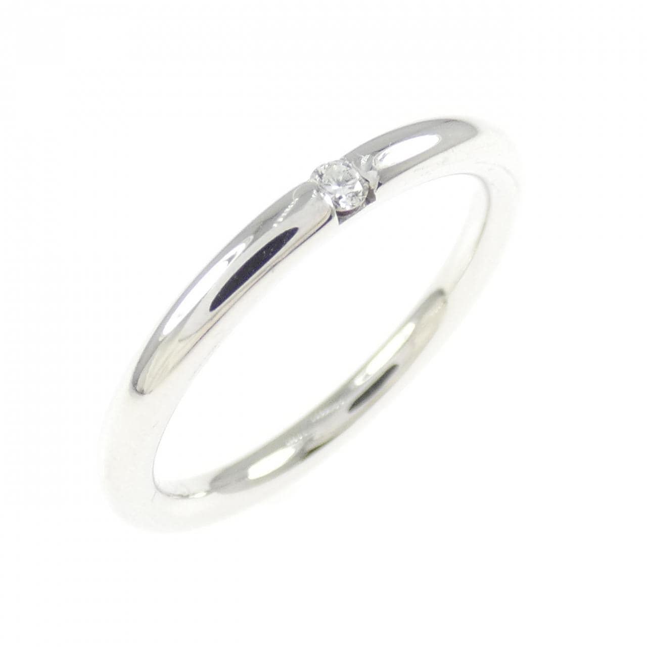 750WG ダイヤモンド リング 0.03CT