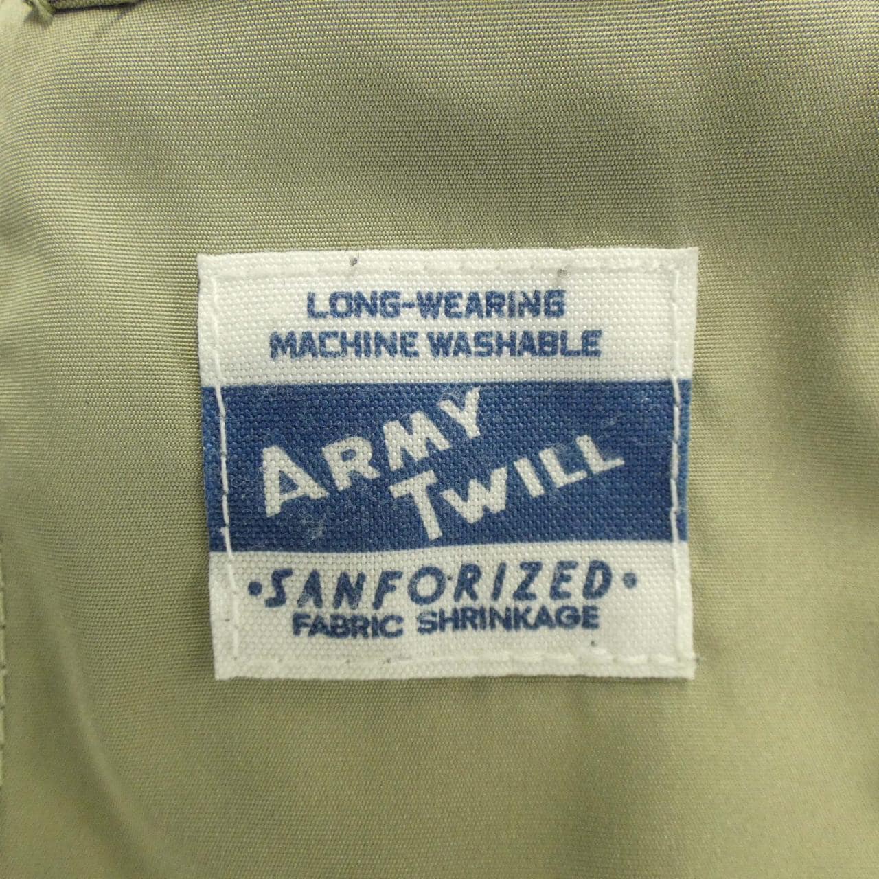 ARMY TWILL コート